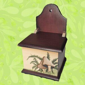 Red & Cream Mushroom Matchbox